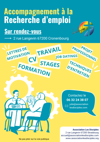 Flyer Emploi - Les Disciples - 2026