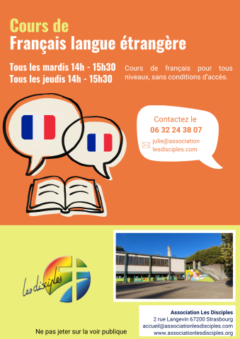 Flyer FLE - Les Disciples - 2026